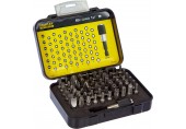 Stanley 1-13-902 1/4" Bit-Sortiment, 25mm, 61-teilig, mit magnetischem Bithalter