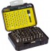 Stanley 1-13-902 1/4" Bit-Sortiment, 25mm, 61-teilig, mit magnetischem Bithalter