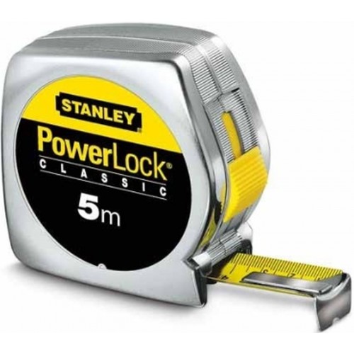 Stanley 1-33-195 PowerLock Bandmass (Kunststoff) 5m/25mm