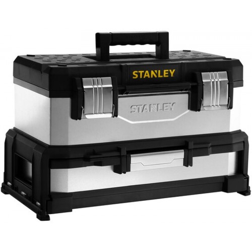 Stanley 1-95-830 Verzinkte Werkzeugbox mit Schublade