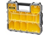 Stanley 1-97-517 FatMax Professioneller flacher Organizer mit 10 Fächern, wasserdicht