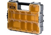 Stanley 1-97-518 FatMax Professioneller tiefer Organizer mit 10 Fächern, wasserdicht