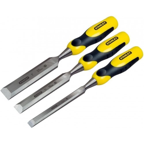 Stanley 2-16-883 DynaGrip Stechbeitel-Set, 3-teilig (12, 18, 25mm) Stanley 2-16-883 DynaGrip Stechbeitel-Set, 3-teilig (12, 18, 25mm)