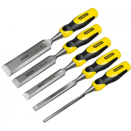 Stanley 2-16-885 DynaGrip Stechbeitel-Set, 5-teilig (6, 12, 18, 25, 32mm) Stanley 2-16-885 DynaGrip Stechbeitel-Set, 5-teilig (6, 12, 18, 25, 32mm)