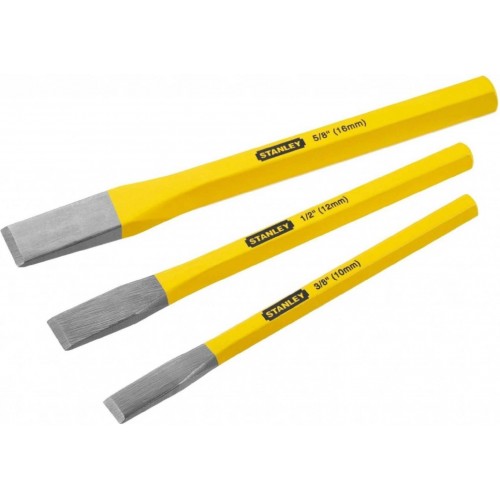 Stanley 4-18-298 3-teiliges Schlossermeißel-Set