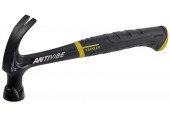 Stanley FMHT1-51275 FatMax AntiVibe Klauenhammer, gebogene Klaue, 453g