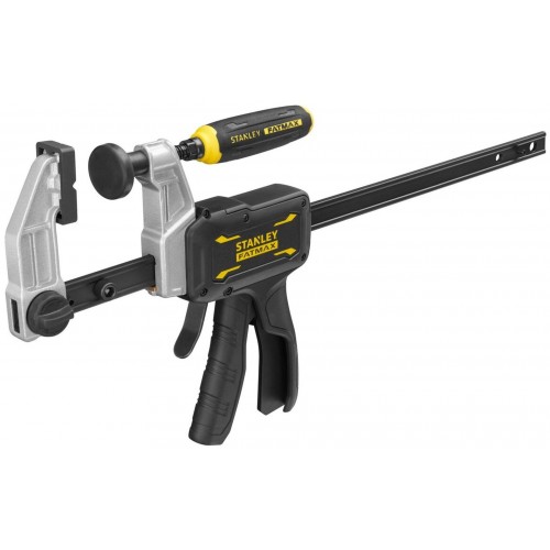 Stanley FMHT83006-0 FatMax Hybride Einhandzwinge mit Schraubgriff 300mm, 374kg