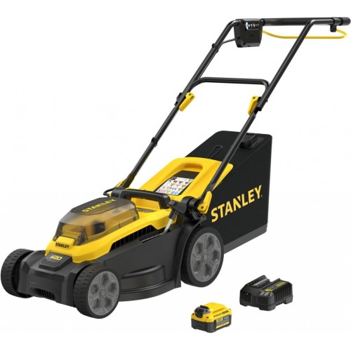 Stanley SCMWP3401M1-QW FatMax V20 Akku-Rasenmäher (34cm/18V/1x4,0Ah)