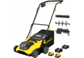 Stanley SCOEP3801M2-QW FatMax V20 Akku-Vertikutierer (38cm/2x18V/2x4,0Ah)
