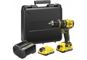 Stanley SFMCD721D2K V20 Akku-Schlagbohrschrauber (80Nm/18V/2x2,0Ah), Koffer