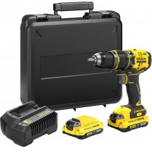 Stanley SFMCD721D2K V20 Akku-Schlagbohrschrauber (80Nm/18V/2x2,0Ah), Koffer