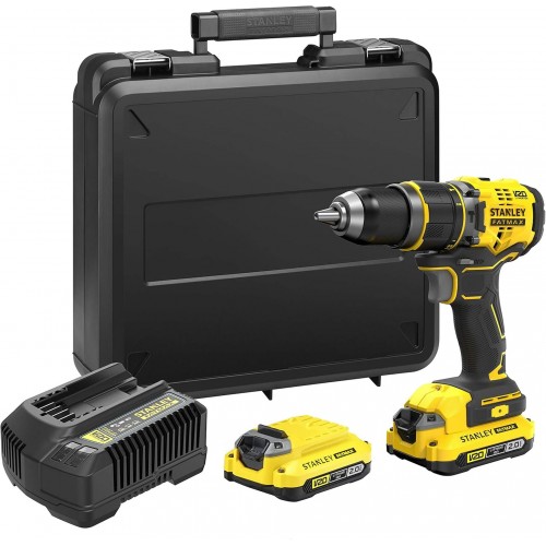 Stanley SFMCD721D2K V20 Akku-Schlagbohrschrauber (80Nm/18V/2x2,0Ah), Koffer