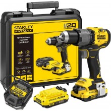 Stanley SFMCD726D2K FatMax V20 Bürstenloser Schlagbohrschrauber (80Nm/18V/2x2,0Ah)