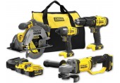 Stanley SFMCK469M2 FatMax V20 Akku-Werkzeugset (18V/2x4,0Ah), Tasche