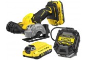 Stanley SFMCM300D2-QW FatMax V20 Akku-Universalschneider (76mm/18V/2x2,0Ah)