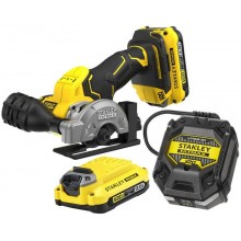 Stanley SFMCM300D2-QW FatMax V20 Akku-Universalschneider (76mm/18V/2x2,0Ah)