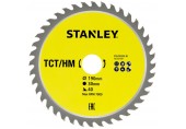 Stanley STA13035-XJ Sägeblatt für Holz 190x30mm, 40 Zähne