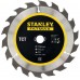Stanley STA15315-XJ Sägeblatt für Holz 160x16mm, 18 Zähne