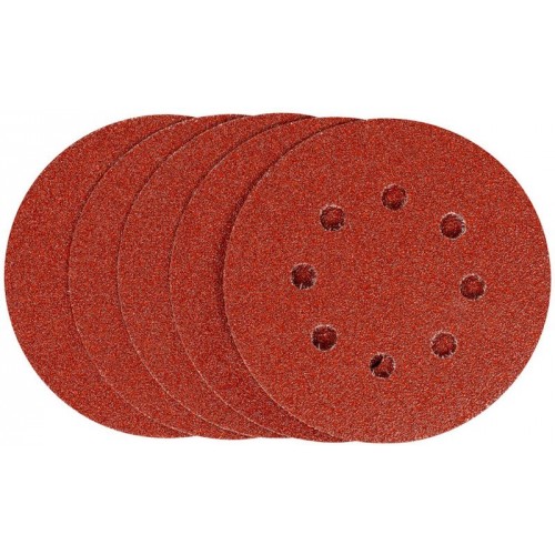 Stanley STA32027-XJ Schleifblatt für Exzenterschleifer 125mm, P60, 5 Stück Stanley STA32027-XJ Schleifblatt für Exzenterschleifer 125mm, P60, 5 Stück