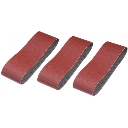 Stanley STA33196-XJ Schleifbänder 75x533mm, P100, 3 Stück Stanley STA33196-XJ Schleifbänder 75x533mm, P100, 3 Stück