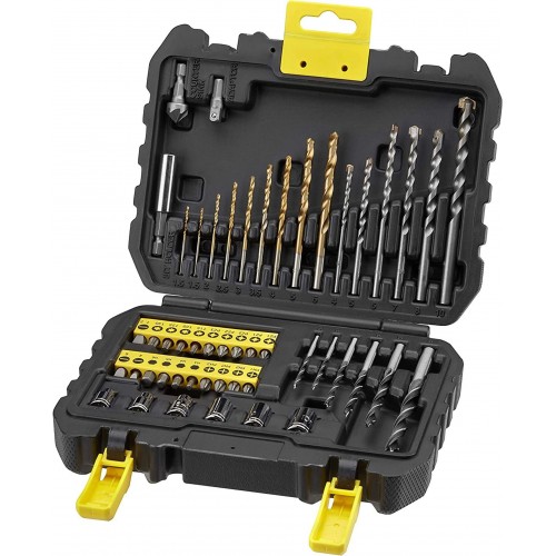 Stanley STA88546-XJ 50-teiliges Bit- und Bohrer-Set
