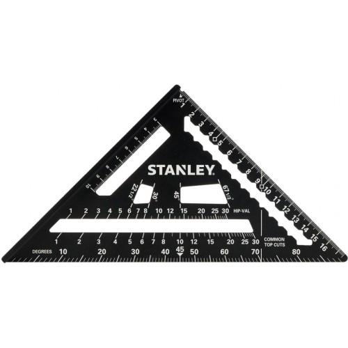 Stanley STHT46101-0 Anschlagwinkeldreieck aus Aluminium 180mm Stanley STHT46101-0 Anschlagwinkeldreieck aus Aluminium 180mm