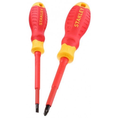 Stanley STHT60030-0 VDE-Schraubendreher-Satz (PZ2+SL4), 2-teilig Stanley STHT60030-0 VDE-Schraubendreher-Satz (PZ2+SL4), 2-teilig