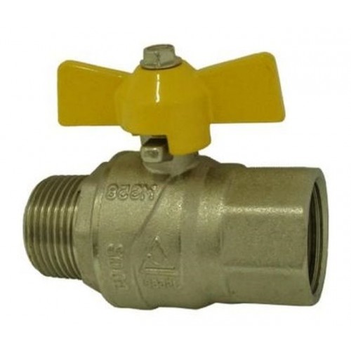 STENO Gas-Kugelhahn mit Flügelgriff, 1", 03100100 STENO Gas-Kugelhahn mit Flügelgriff, 1", 03100100