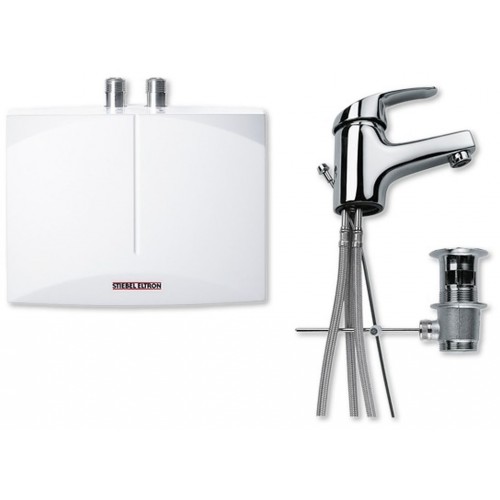 Stiebel Eltron DNM 3 + MAE Mini-Durchlauferhitzer 3,5 kW mit Waschtischarmatur 185414