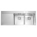ALVEUS Stylux 70 S Küchenspüle, Edelstahl, 1160 x 510 mm, rechts 1084421