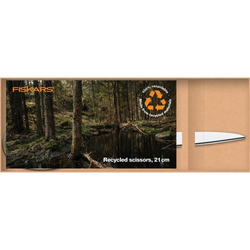 Fiskars Recycelte Schere, 21 cm, Geschenkpackung 1059075 Fiskars Recycelte Schere, 21 cm, Geschenkpackung 1059075