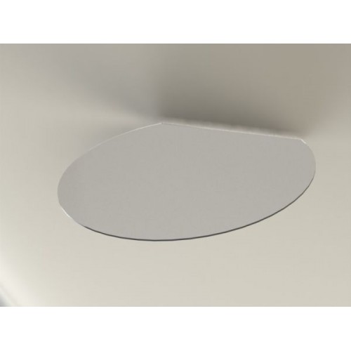 ABX Unterlegglas T 9, abgeschnitter Ring