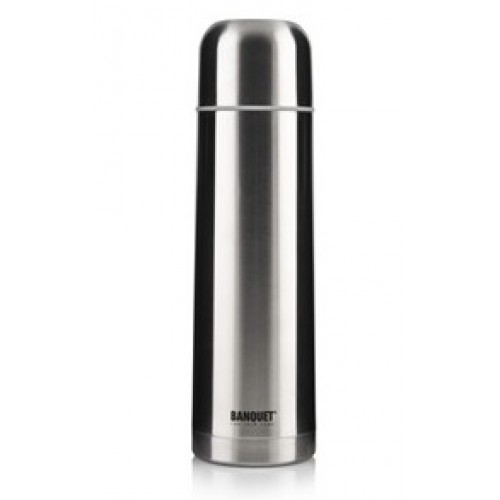 BANQUET Akcent Isolierflasche aus Edelstahl 1,0 L 4810S BANQUET Akcent Isolierflasche aus Edelstahl 1,0 L 4810S