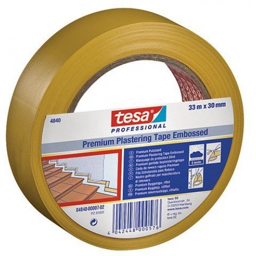 TESA Putzband Premium UV-Beständigkeit 6 Wochen gelb 4840