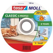 Tesamoll® E-Profil Gummidichtung Weiß 100 m