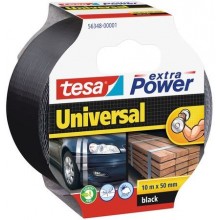 TESA extra Power® Universal Gewebeband Folienband schwarz 56348