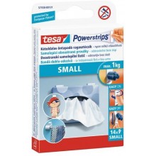 TESA Powerstrips® Small Selbstklebestrips, Klebe-Pads 57550