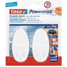 TESA Powerstrips® Haken Large OVAL weiß 58013-49