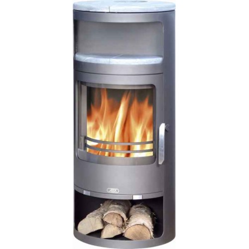 ABX TROLL Kaminofen, graues Blech, Öfchen,Oberteil - Speckstein 4625-6S ABX TROLL Kaminofen, graues Blech, Öfchen,Oberteil - Speckstein 4625-6S