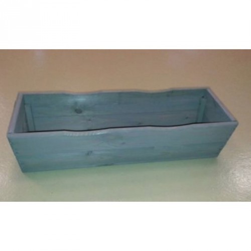 Pflanzkasten holz 64 cm groß, grau 48/112