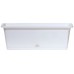 Prosperplast Camelia Blumenkasten mit Untersetzer 40,2x17x14,3cm weiß DCM400-S449