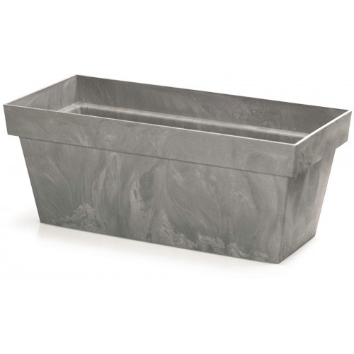 Prosperplast CUBE CASE BETON EFFECT Blumenkasten 58,7x26,4x23,6cm, grau DCUC600E-422U