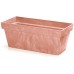 Prosperplast CUBE CASE BETON EFFECT Blumenkasten 58,7x26,4x23,6cm, terracotta DCUC600E-R62
