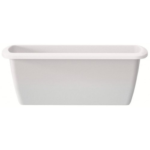 Prosperplast RESPANA BOX Blumenkasten 49x18,4x14,5cm Weiß ISE500-S449