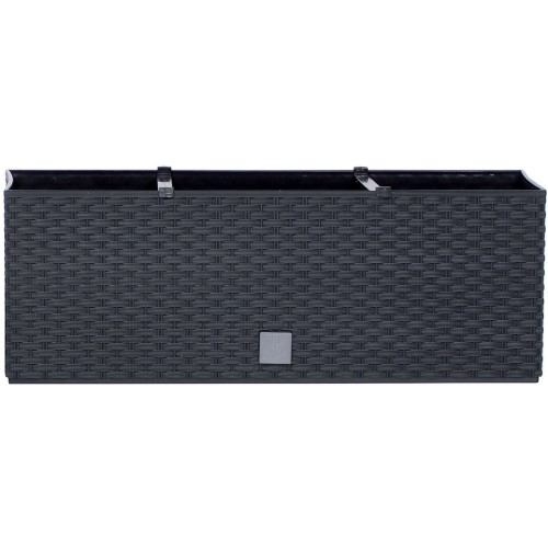 Prosperplast RATO CASE Blumenkasten+Wasserstandanzeiger 60x25x24cm antrazit DRTC600-S433