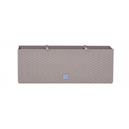 Prosperplast RATO CASE Blumenkasten+Wasserstandanzeiger 60x25x24cm mocca DRTC600-7529U