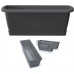 Prosperplast RESPANA EASYCARE W Balkonkasten 59,3x19x14cm, Anthrazit ISE600SW-405U