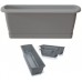Prosperplast RESPANA EASYCARE W Balkonkasten 59,3x19x14cm, Steingrau ISE600SW-405U