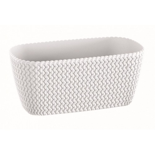 Prosperplast SPLOFY CASE Blumenkasten 39,7x18x14,5 cm, weiß DSPC400-S449 Prosperplast SPLOFY CASE Blumenkasten 39,7x18x14,5 cm, weiß DSPC400-S449