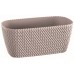 Prosperplast SPLOFY CASE Blumenkasten 29,7x14,5x13,3 cm, mocca DSPC300-7529U